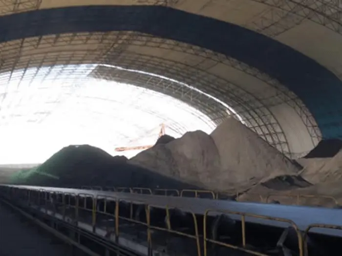 迪庆煤棚料仓网架