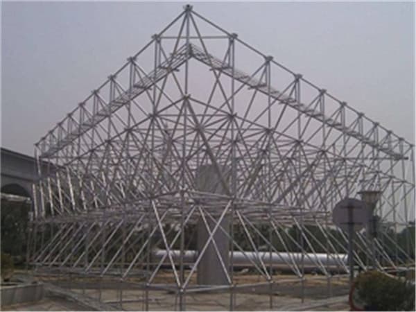 迪庆仓储物流网架加工厂家案例